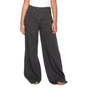 LARGE ALP N ROCK REESE WIDE LEG PANT IN GREY